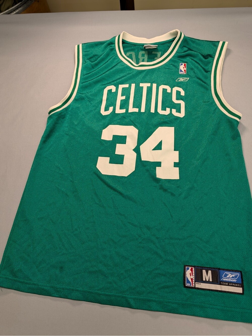 Celtics Paul Pierce Reebok Jersey 34 Green NBA Mens Medium